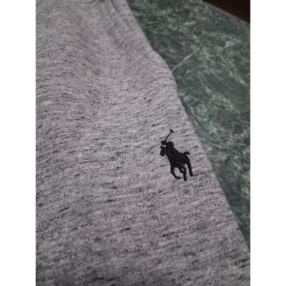 Polo Ralph Lauren Mens S Heather Gray Jogger Sweatpants Drawstring Pockets EUC - Picture 5 of 15